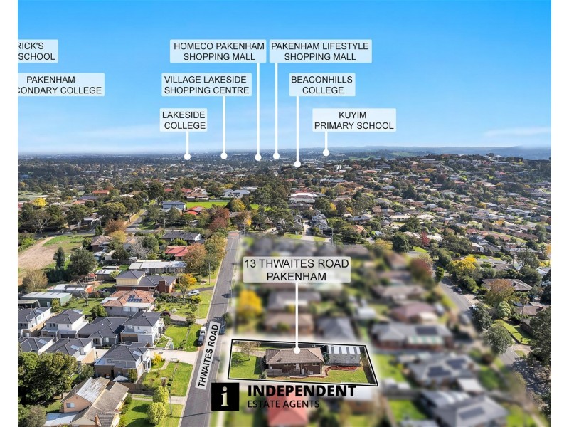 13 THWAITES ROAD, Pakenham VIC 3810