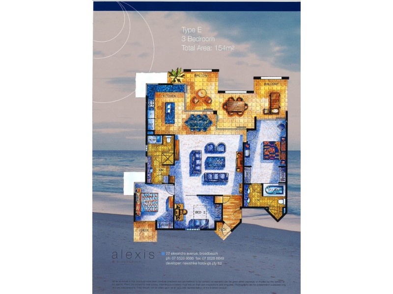 16 ‘Alexis’ 19 Mermaid Avenue, Mermaid Beach QLD 4218 Floorplan