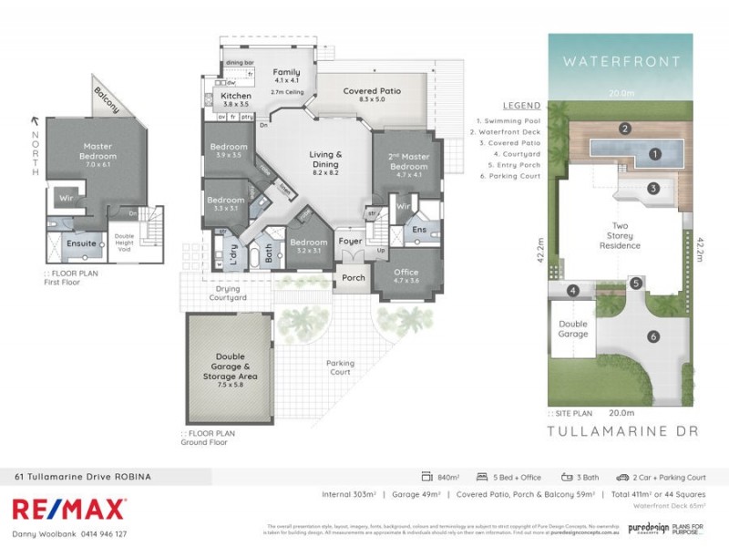 61 Tullamarine Drive, Robina QLD 4226 Floorplan