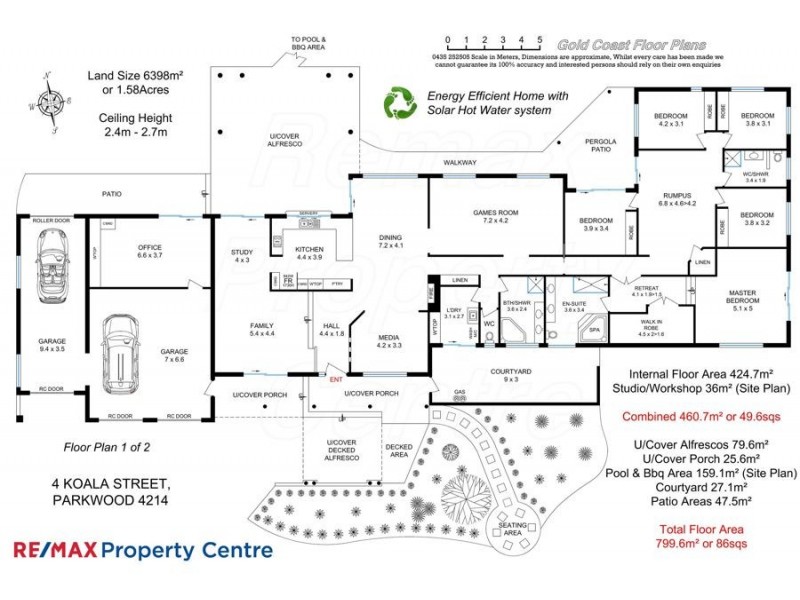 4 Koala Street, Parkwood QLD 4214 Floorplan