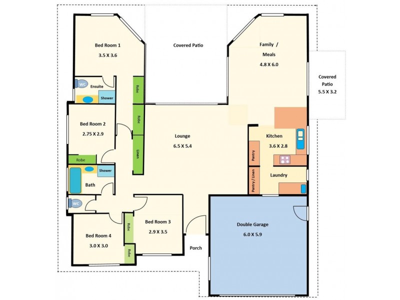 10 Bushlark Street, Varsity Lakes QLD 4227 Floorplan