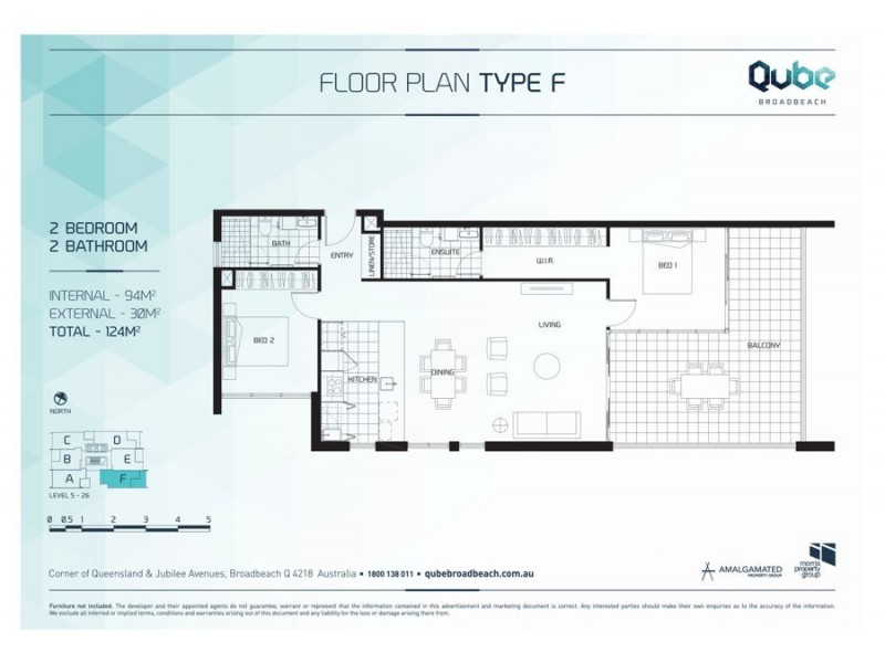 6/31 Queensland Ave, Broadbeach QLD 4218 Floorplan