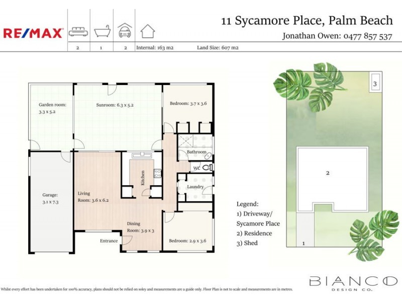 11 Sycamore Place, Palm Beach QLD 4221 Floorplan