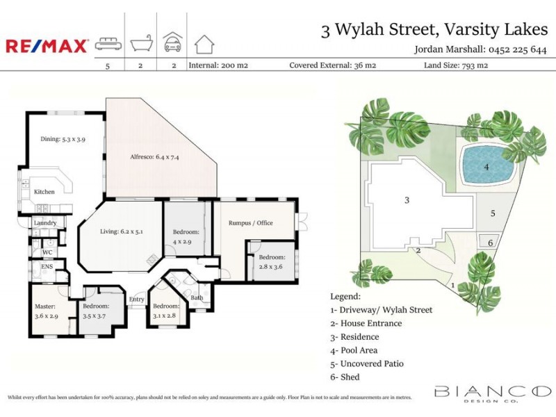 3 Wylah Street, Varsity Lakes QLD 4227 Floorplan