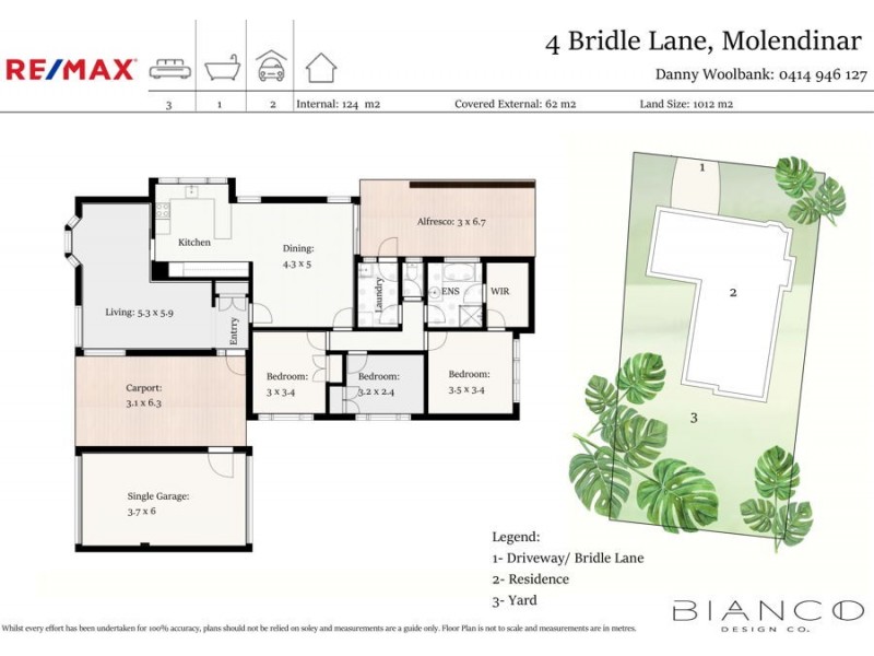 4 Bridle Lane, Molendinar QLD 4214 Floorplan