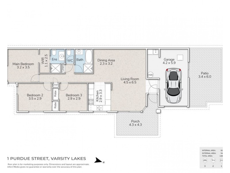 2/1 Purdue Street, Varsity Lakes QLD 4227