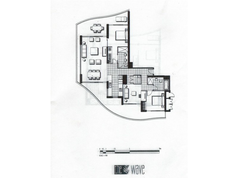 501/89 Surf Parade, Broadbeach QLD 4218 Floorplan