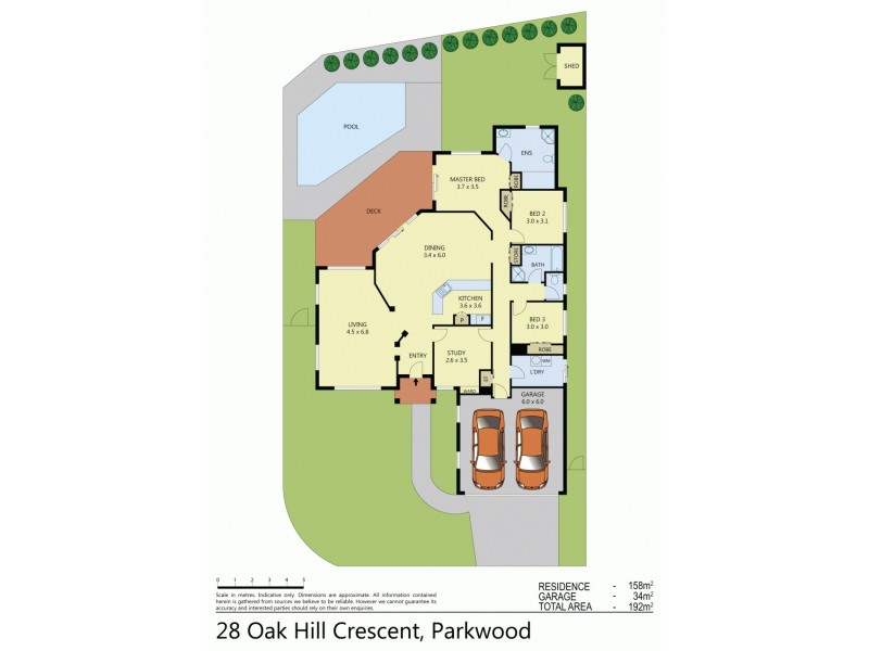 28 Oak Hill Crescent, Parkwood QLD 4214 Floorplan
