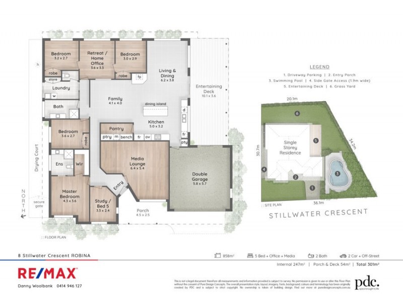 8 Stillwater Crescent, Robina QLD 4226 Floorplan