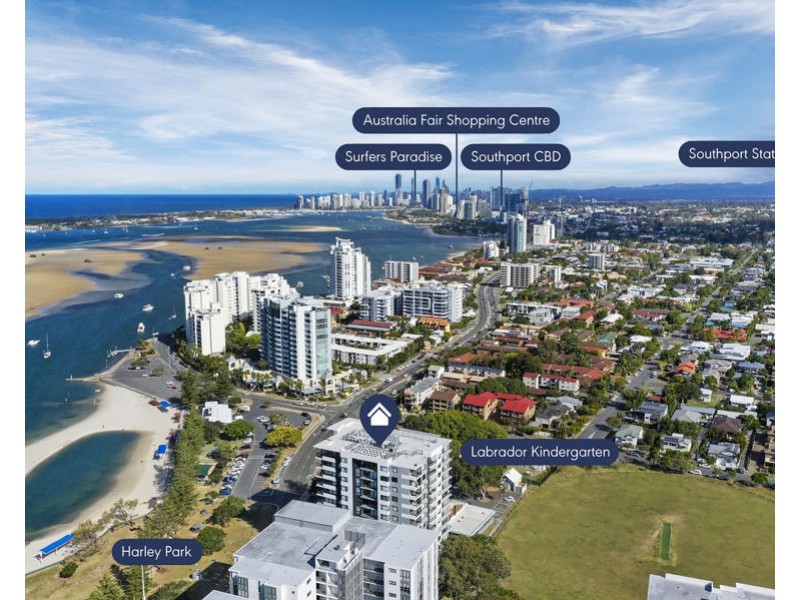 1208/372 Marine Parade, Labrador QLD 4215
