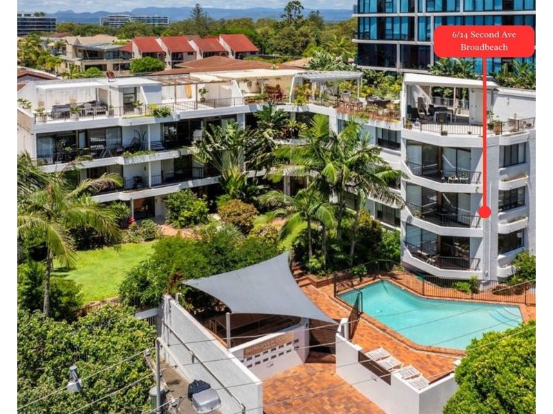 6/24 Second Avenue, Broadbeach QLD 4218