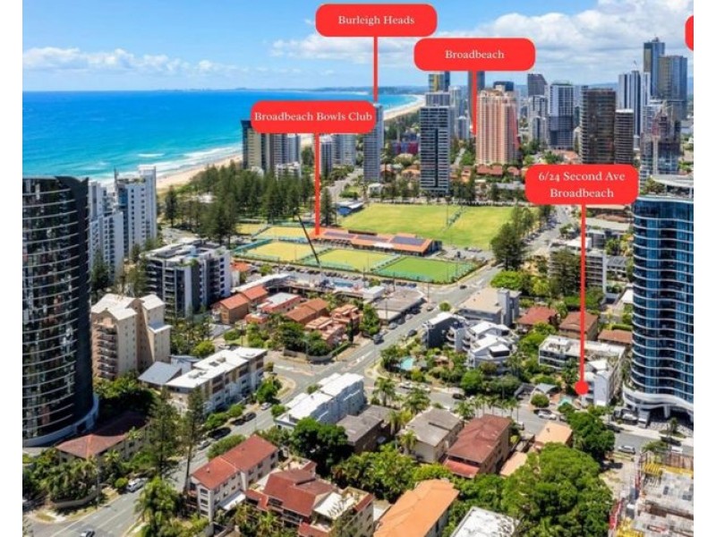 6/24 Second Avenue, Broadbeach QLD 4218
