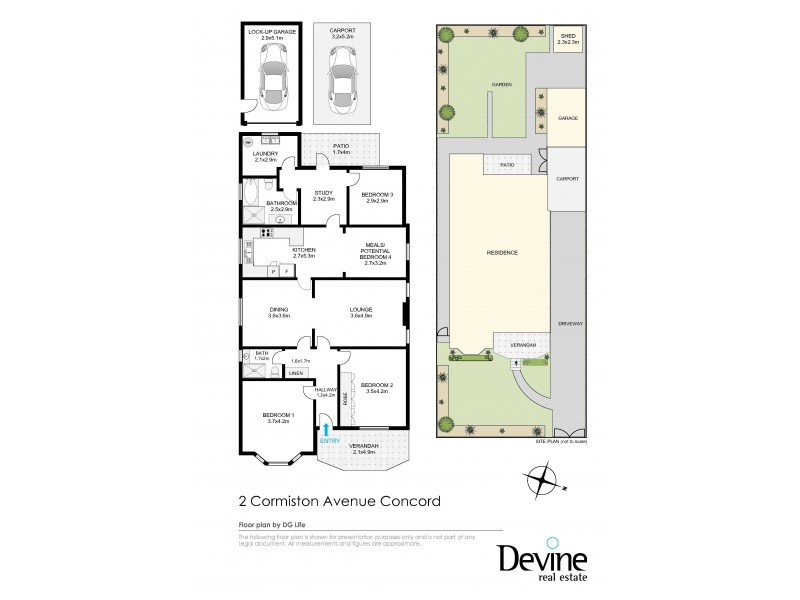 2 Cormiston Avenue, Concord NSW 2137 Floorplan