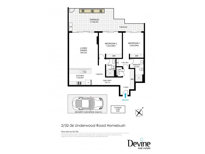2/32-36 Underwood Road, Homebush NSW 2140 Floorplan