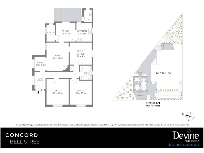 11 Bell Street, Concord NSW 2137 Floorplan