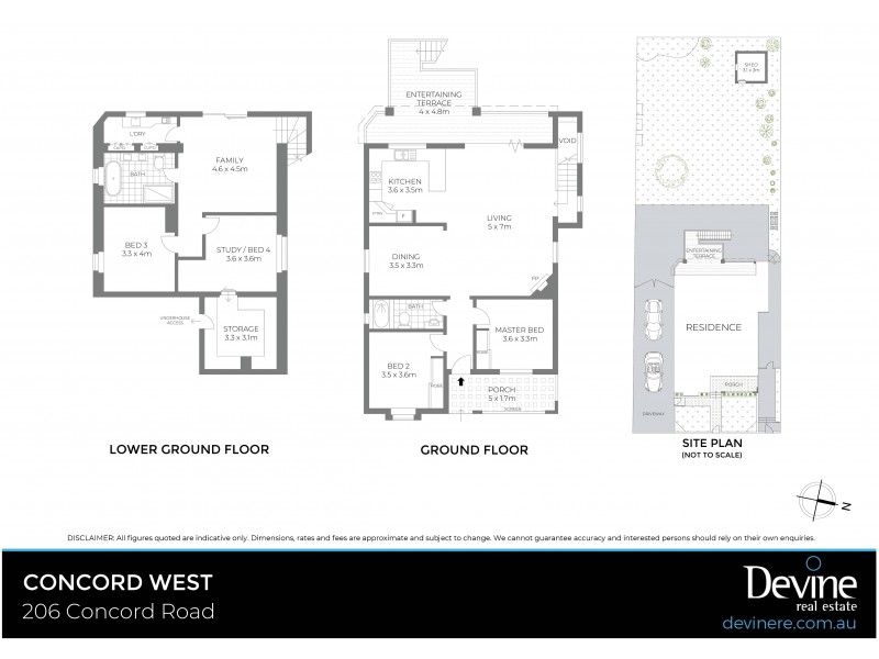 206 Concord Road, Concord West NSW 2138 Floorplan