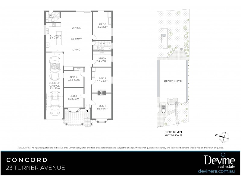 23 Turner Avenue, Concord NSW 2137 Floorplan