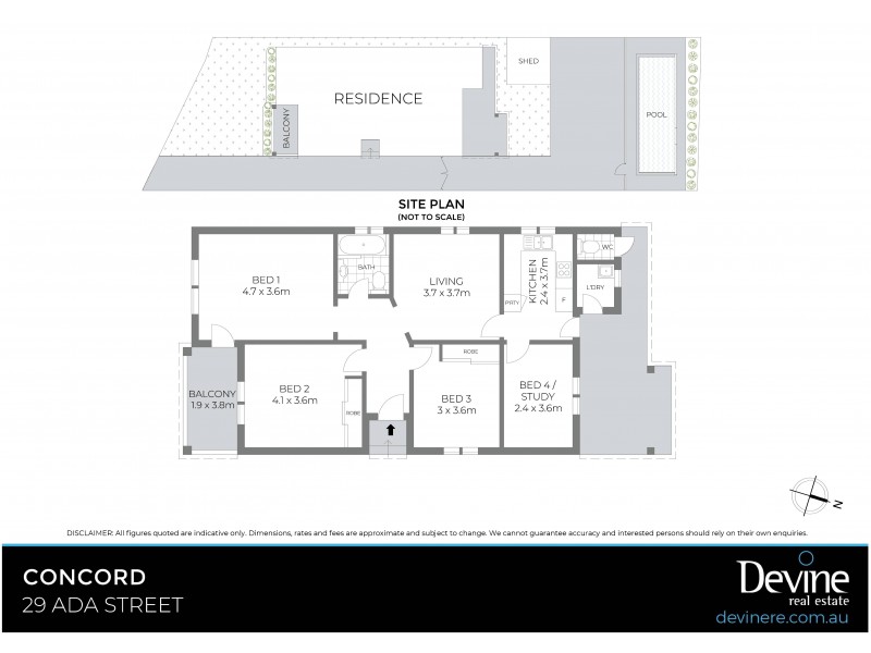 29 Ada Street, Concord NSW 2137 Floorplan