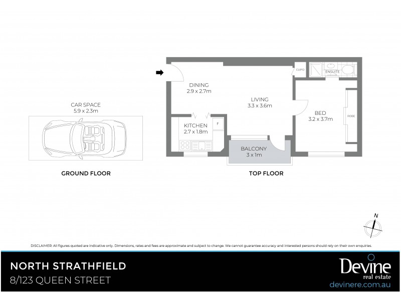 8/123 Queen Street, North Strathfield NSW 2137 Floorplan