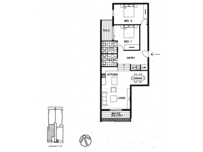 7/1 Ada Lane (129-131 Parramatta Road), Concord NSW 2137