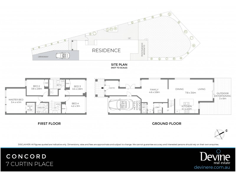 7 Curtin Place, Concord NSW 2137 Floorplan