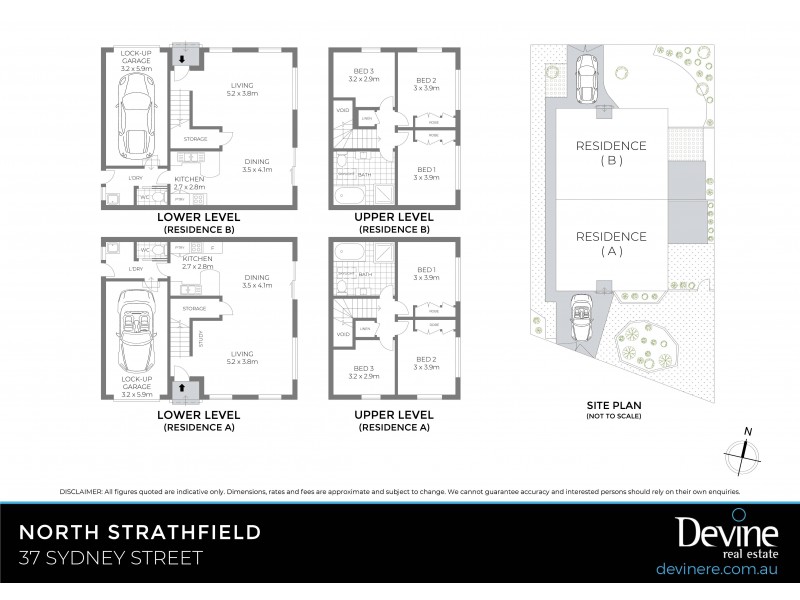 37 Sydney Street, North Strathfield NSW 2137 Floorplan