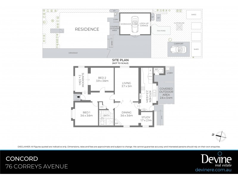 76 Correys Avenue, Concord NSW 2137 Floorplan
