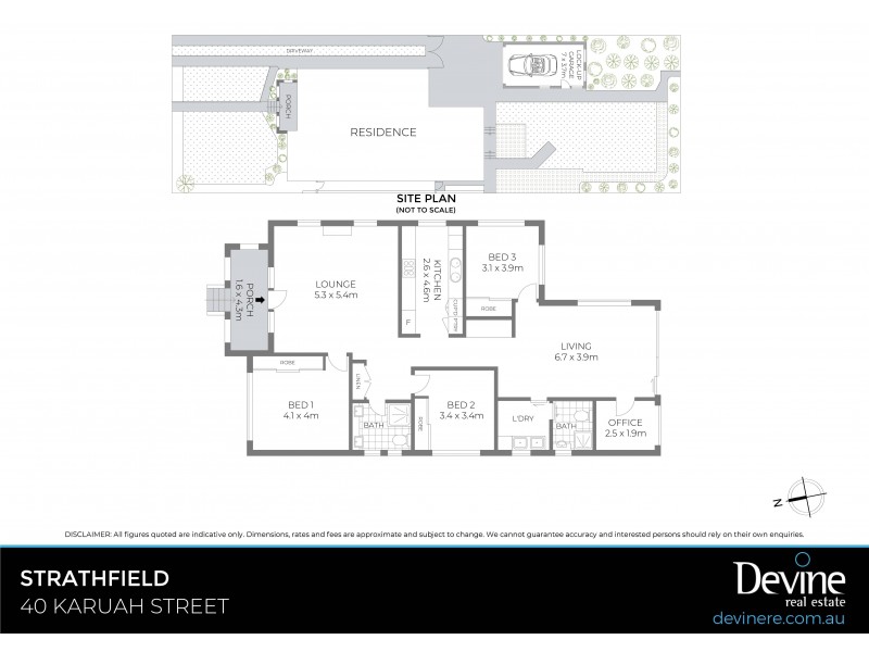 40 Karuah Street, Strathfield NSW 2135 Floorplan