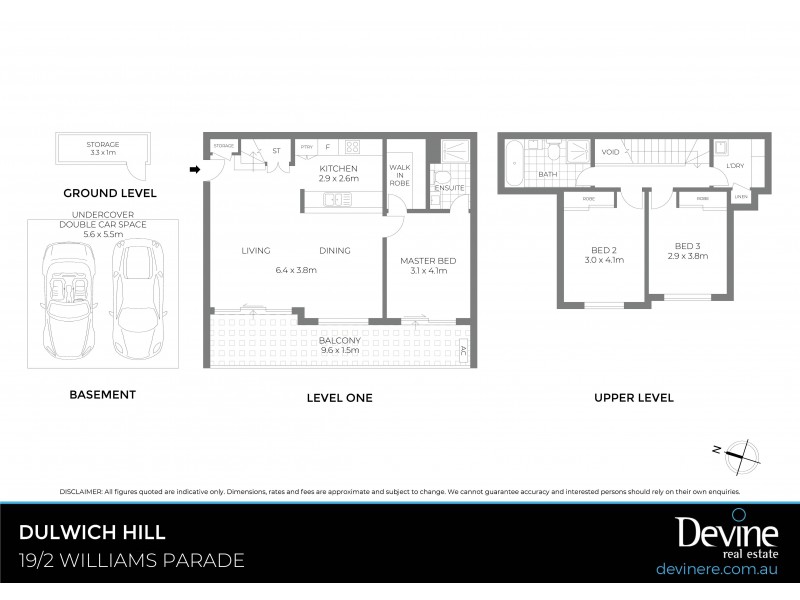 19/2 Williams Parade, Dulwich Hill NSW 2203 Floorplan
