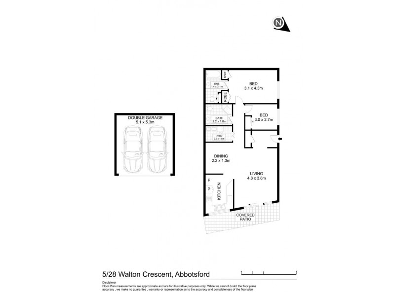 5/28 Walton Crescent, Abbotsford NSW 2046 Floorplan