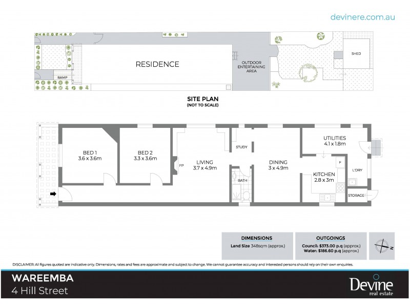 4 Hill Street, Wareemba NSW 2046 Floorplan