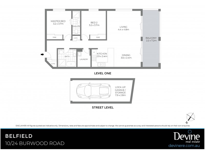 10/24 Burwood Road, Belfield NSW 2191 Floorplan
