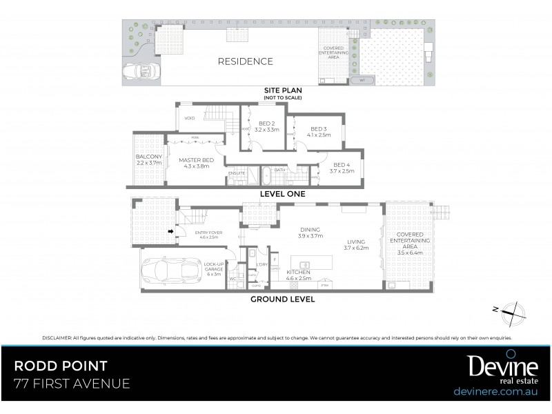 77 First Avenue, Rodd Point NSW 2046 Floorplan