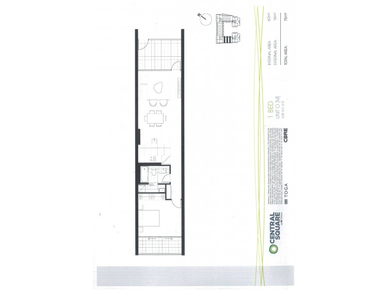 309/15 Chatham Road, West Ryde NSW 2114 Floorplan