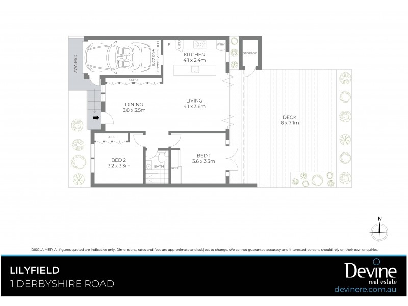 1 Derbyshire Road, Lilyfield NSW 2040 Floorplan