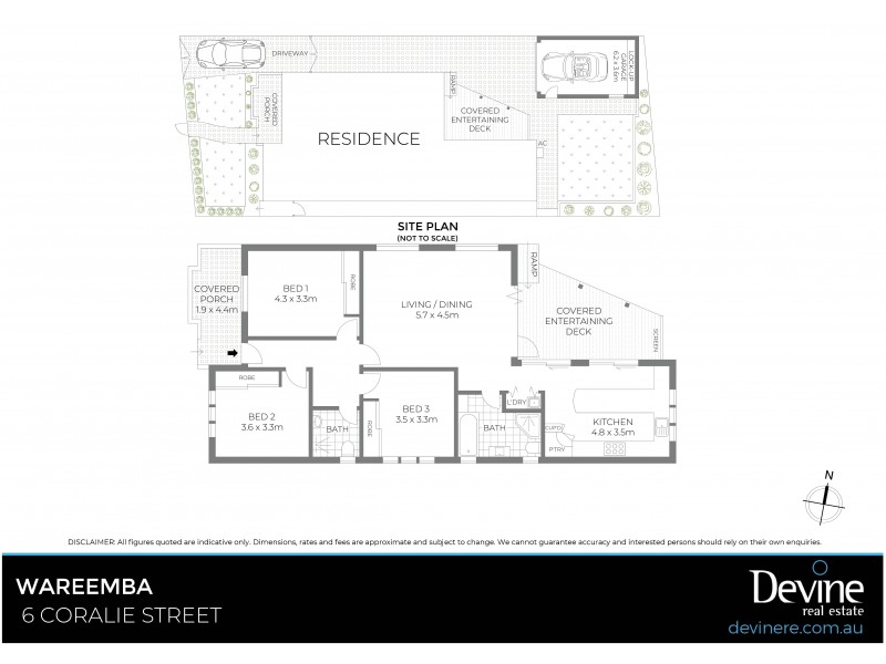 6 Coralie Street, Wareemba NSW 2046 Floorplan