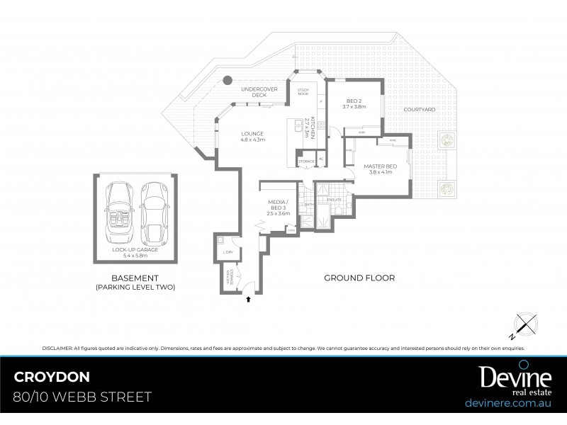 80/10 Webb Street, Croydon NSW 2132 Floorplan