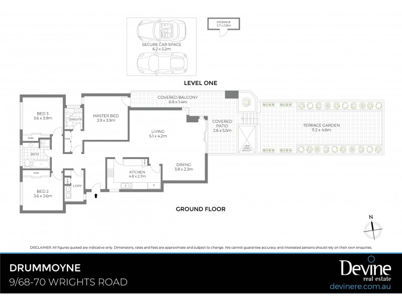 9/68-70 Wrights Road, Drummoyne NSW 2047 Floorplan