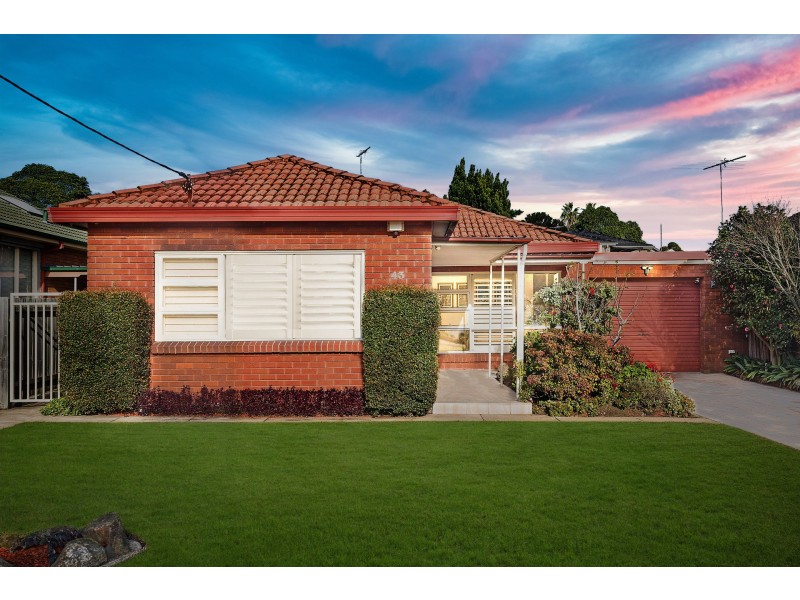 43 Cometrowe Street, Drummoyne NSW 2047