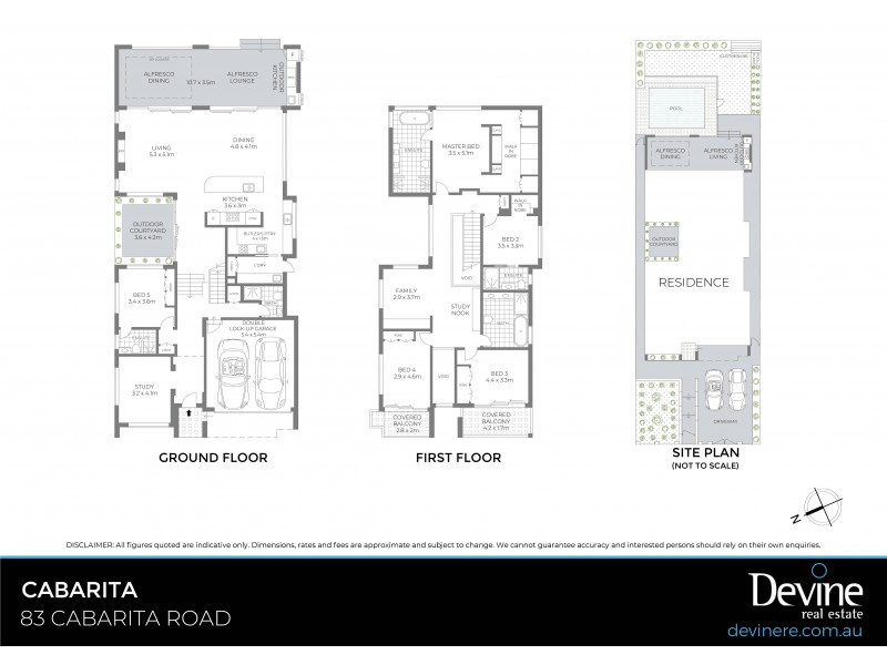 83 Cabarita Road, Cabarita NSW 2137 Floorplan