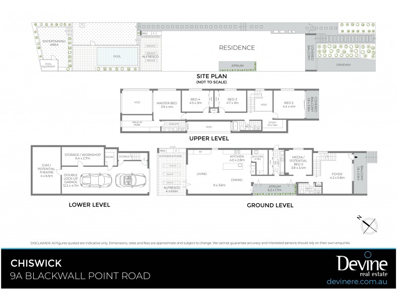 9a Blackwall Point Road, Chiswick NSW 2046 Floorplan