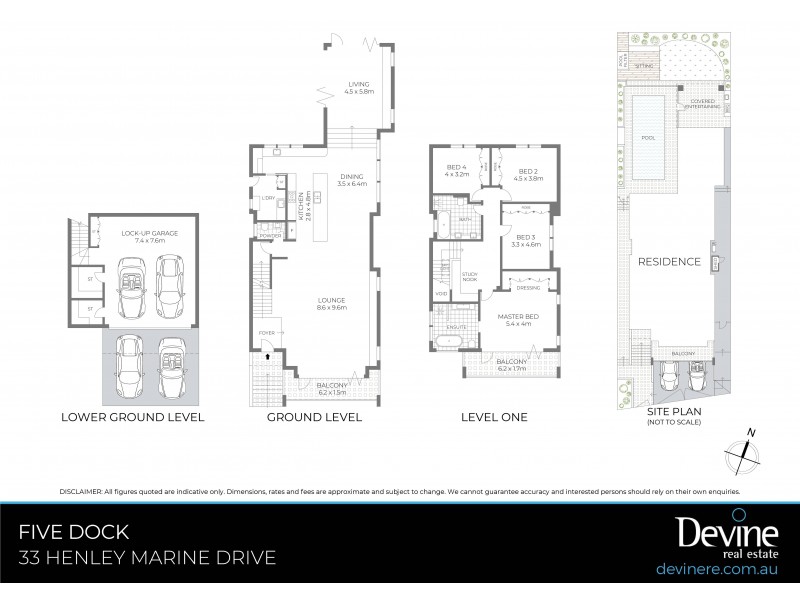 33 Henley Marine Drive, Five Dock NSW 2046 Floorplan