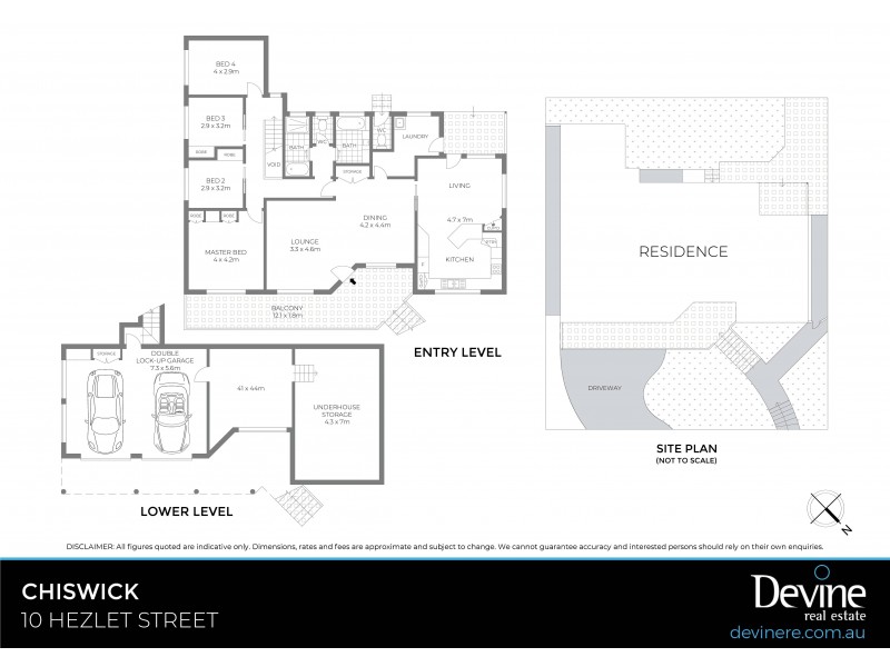 10 Hezlet Street, Chiswick NSW 2046 Floorplan