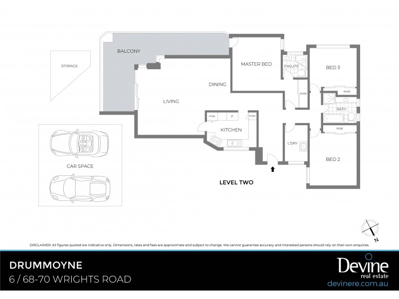 6/68-70 Wrights Road, Drummoyne NSW 2047 Floorplan