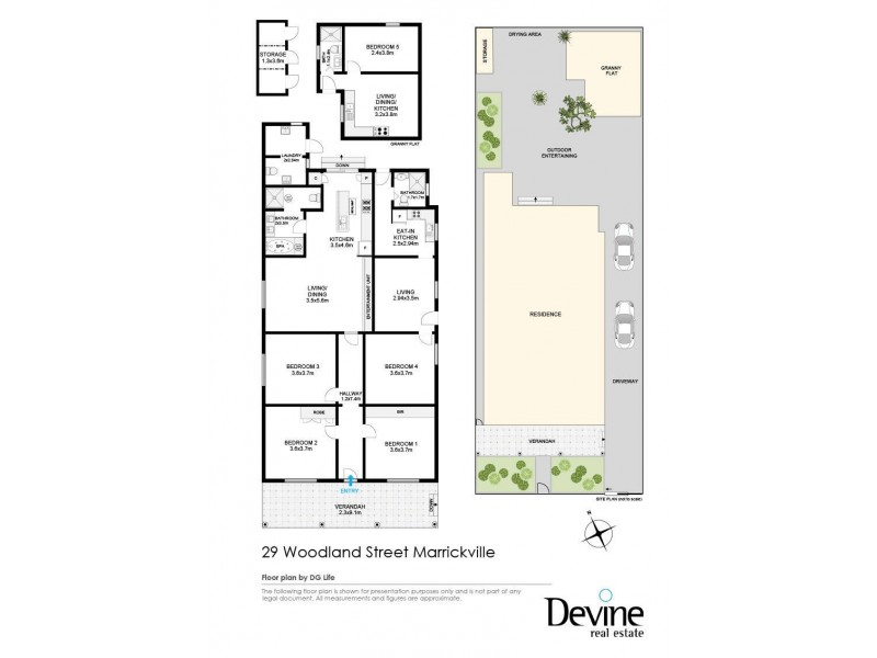 29 Woodland Street, Marrickville NSW 2204 Floorplan
