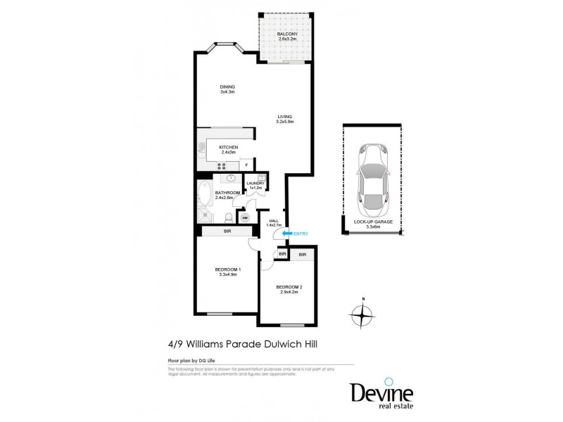 4/9 Williams Parade, Dulwich Hill NSW 2203 Floorplan