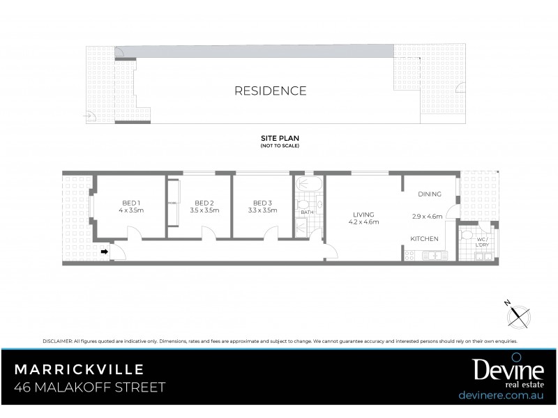 46 Malakoff Street, Marrickville NSW 2204 Floorplan
