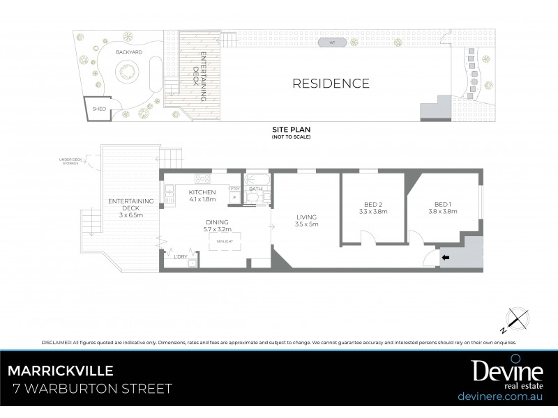 7 Warburton Street, Marrickville NSW 2204 Floorplan