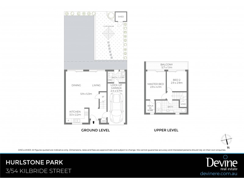 3/54 Kilbride Street, Hurlstone Park NSW 2193 Floorplan