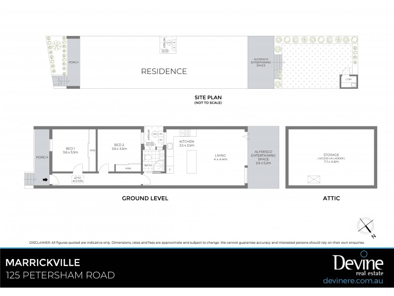 125 Petersham Road, Marrickville NSW 2204 Floorplan